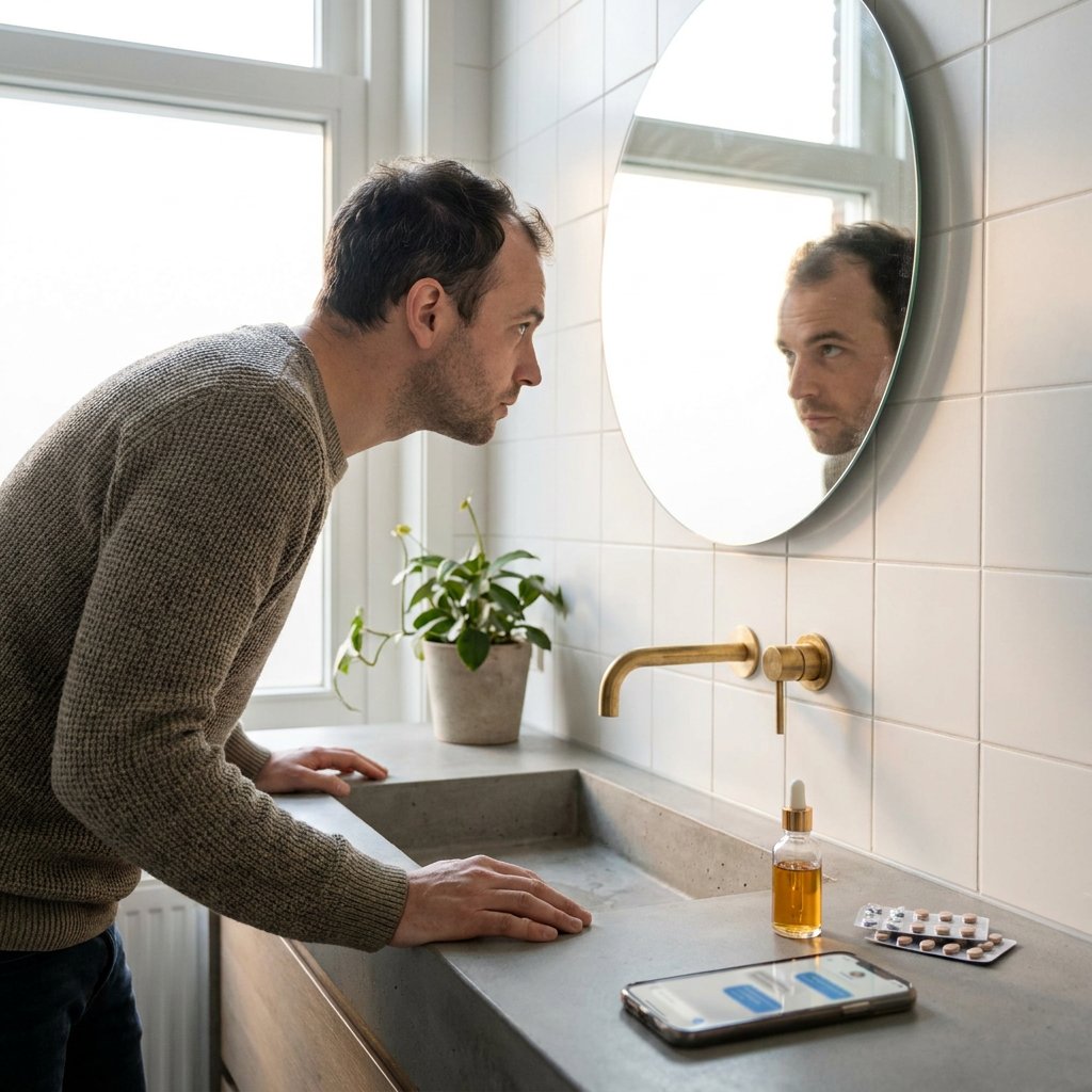 Minoxidil of finasteride