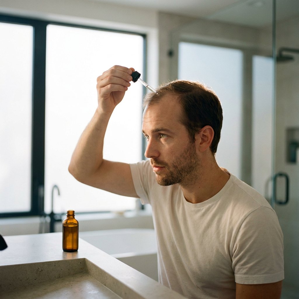 Minoxidil voor mannen bij haaruitval