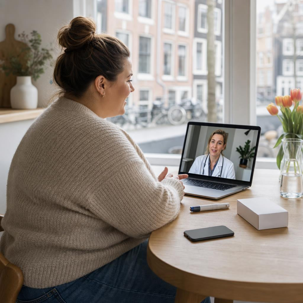online zorgtraject medisch afvallen
