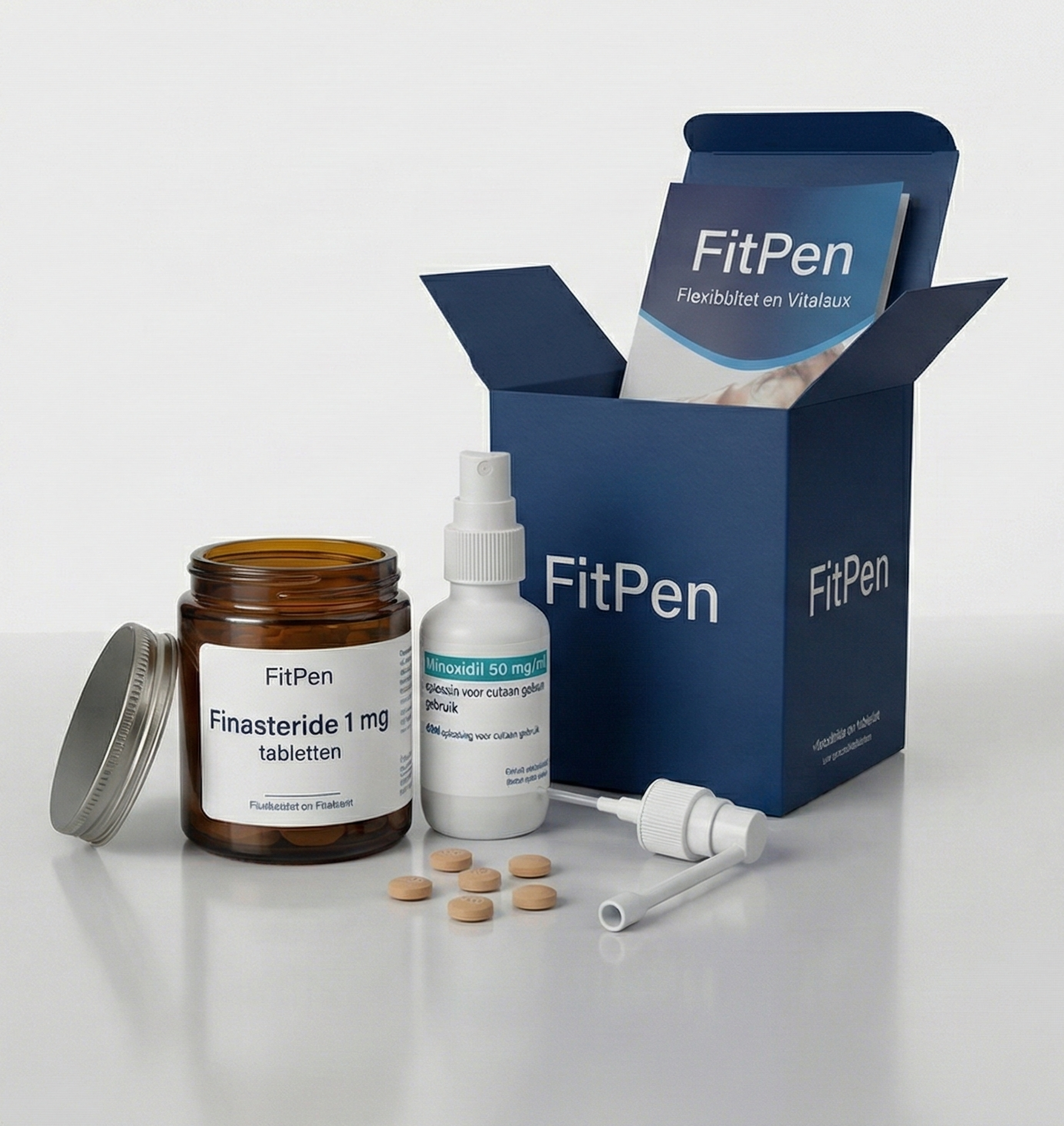 Finasteride + Minoxidil – de meest complete haarbehandeling