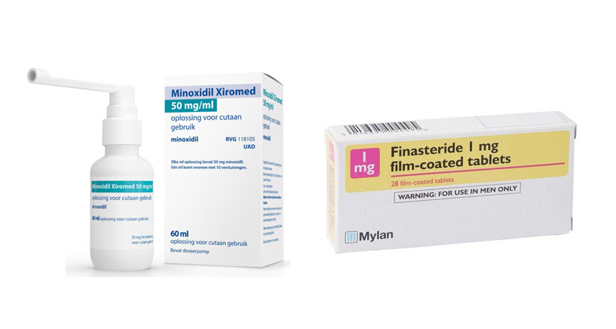 Combi-Deal: Finasteride 1 mg & Minoxidil 50 mg/ml